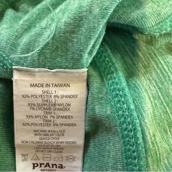 EUC Prana Tori Capri leggings in Light green Medium Sold Out - Picture 9 of 13